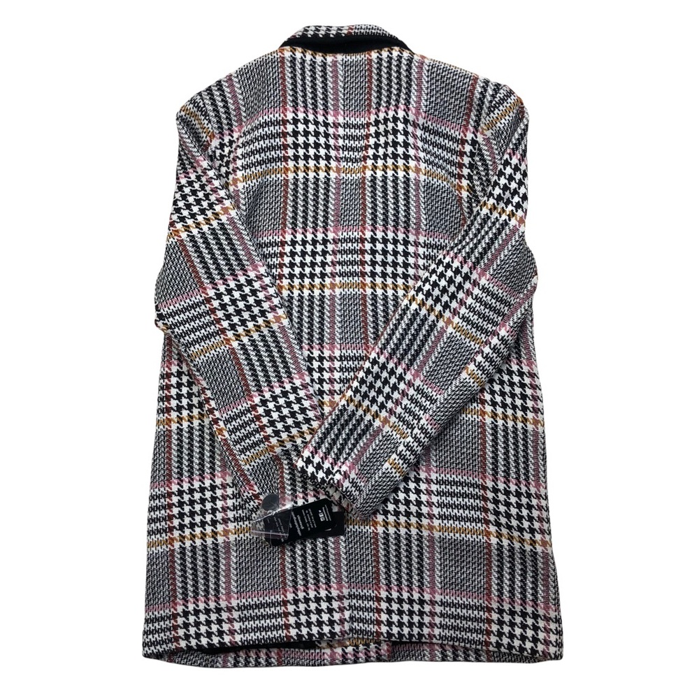 NWT Sebby Glen Plaid Houndstooth Woven Coat XL - Picture 4 of 12